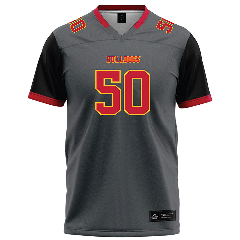 Ferris State - NCAA Football : Deshaun Wheeler - Graphite Football Jersey-0