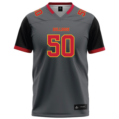 Ferris State - NCAA Football : Deshaun Wheeler - Graphite Football Jersey-0