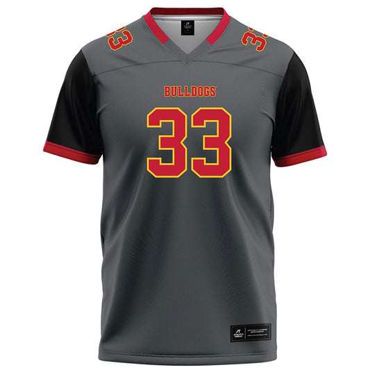 Ferris State - NCAA Football : Coties Gillen - Graphite Football Jersey-0