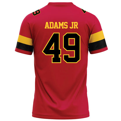 Ferris State - NCAA Football : Maurice Adams Jr - Red Football Jersey-1
