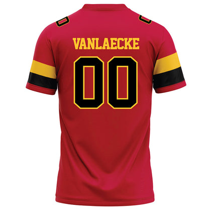 Ferris State - NCAA Football : Brady VanLaecke - Red Football Jersey-1