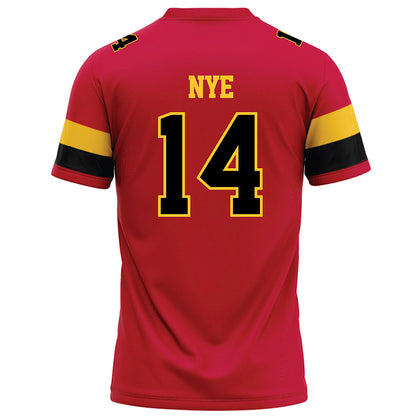 Ferris State - NCAA Football : Cooper Nye - Red Football Jersey-1