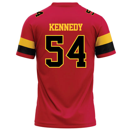 Ferris State - NCAA Football : Jshawn Kennedy - Red Football Jersey-1