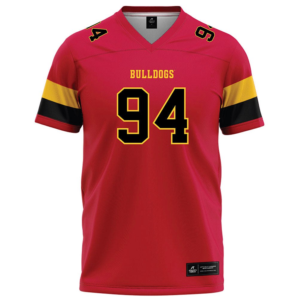 Ferris State - NCAA Football : Sio Saipaia - Red Football Jersey-0