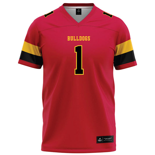 Ferris State - NCAA Football : Gyasi Mattison - Red Football Jersey-0