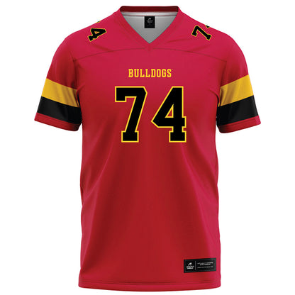 Ferris State - NCAA Football : Bobby Anderson - Red Football Jersey-0