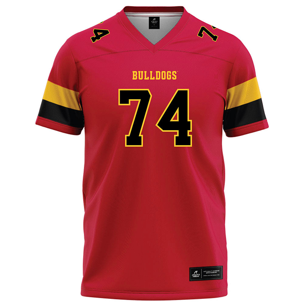 Ferris State - NCAA Football : Rashawn Rogers - Red Football Jersey-0