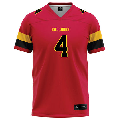 Ferris State - NCAA Football : Tyrin Randle - Red Football Jersey-0