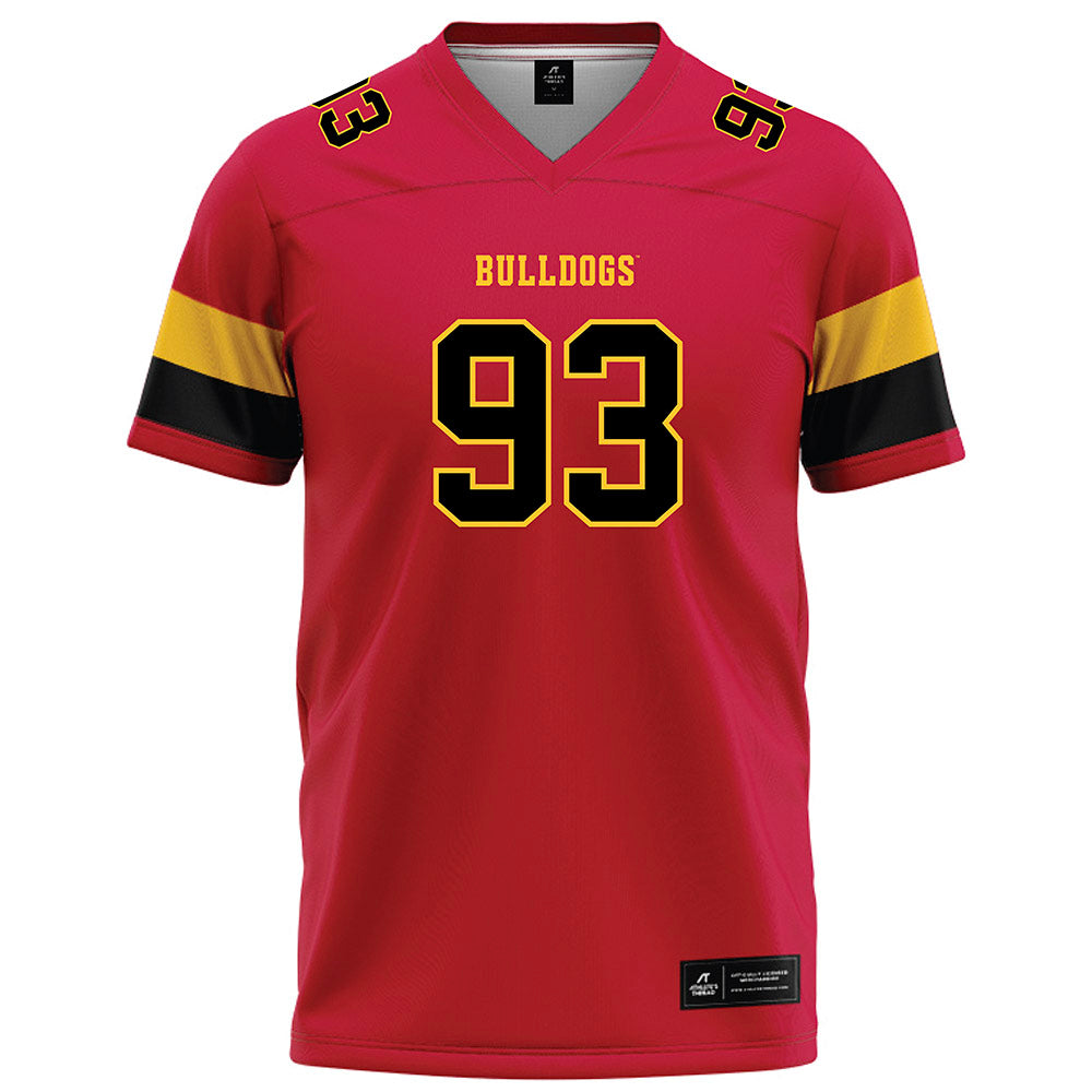 Ferris State - NCAA Football : Erick Seabrook - Red Football Jersey-0