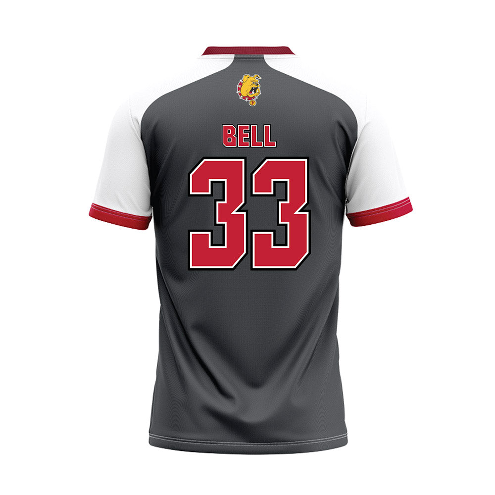 Ferris State - NCAA Softball : Cece Bell - Graphite Jersey-1