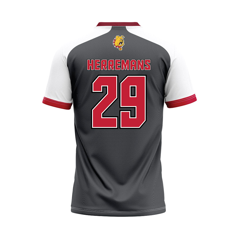 Ferris State - NCAA Softball : Emma Herremans - Graphite Jersey-1