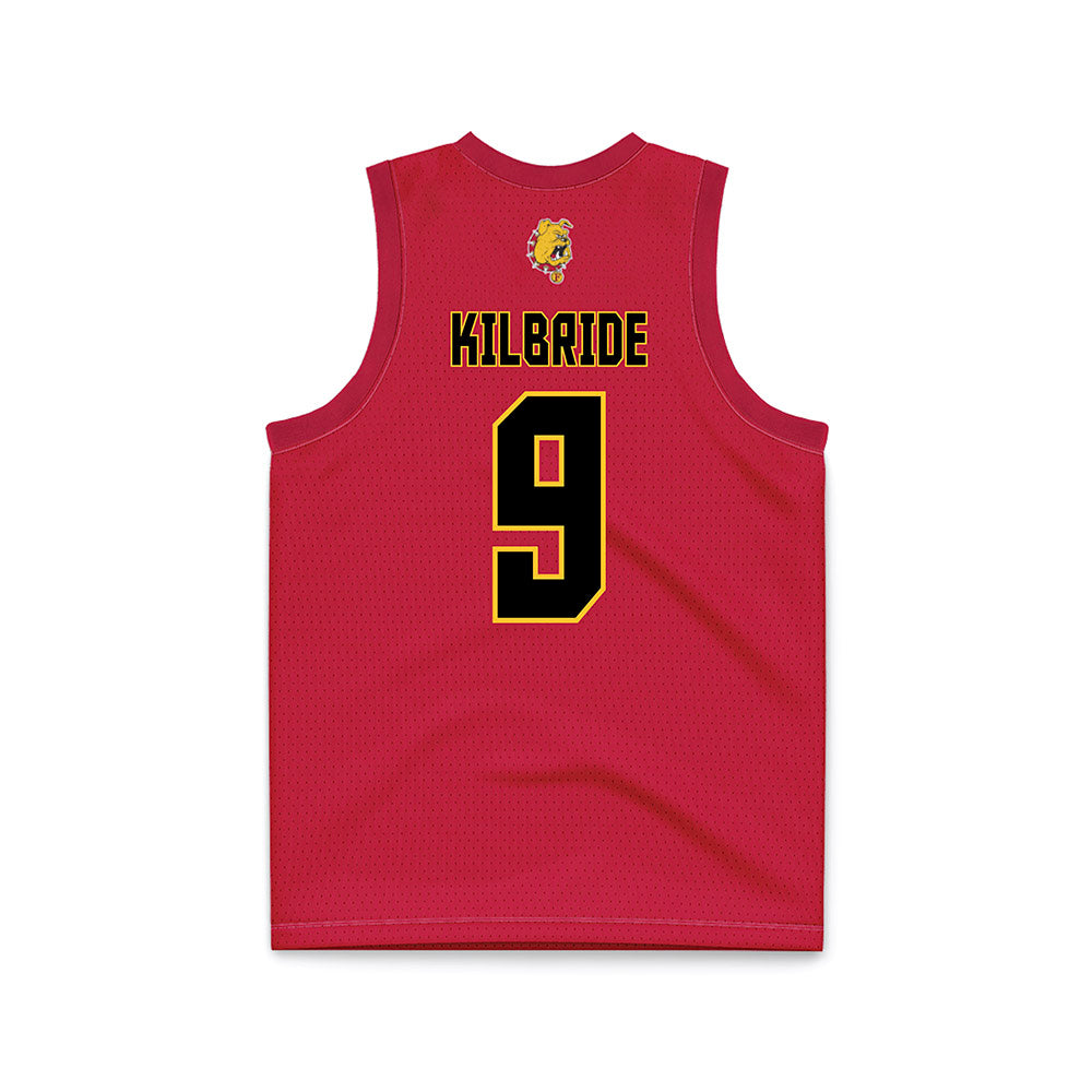 Ferris State - NCAA Women's Basketball : Chloe Kilbride - Red Basketball Jersey-1
