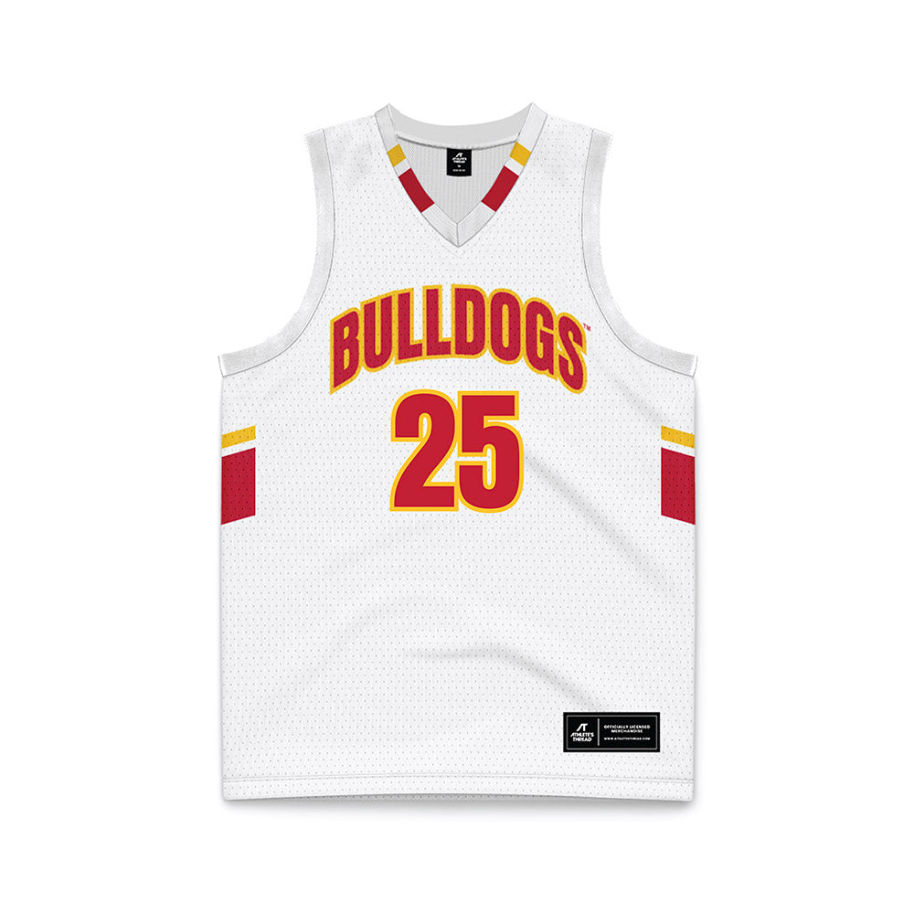 Ferris State - NCAA Women's Basketball : Mia Riley - White Basketball Jersey-0