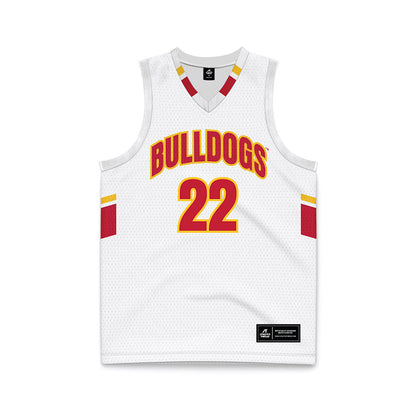 Ferris State - NCAA Women's Basketball : Alesia Ode - White Basketball Jersey-0