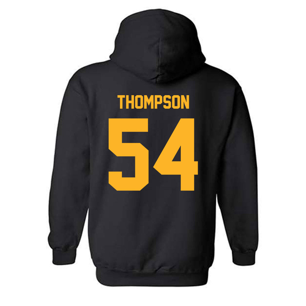 Pittsburgh - NCAA Football : Justin Thompson - Classic Fashion Shersey Hooded Sweatshirt-1