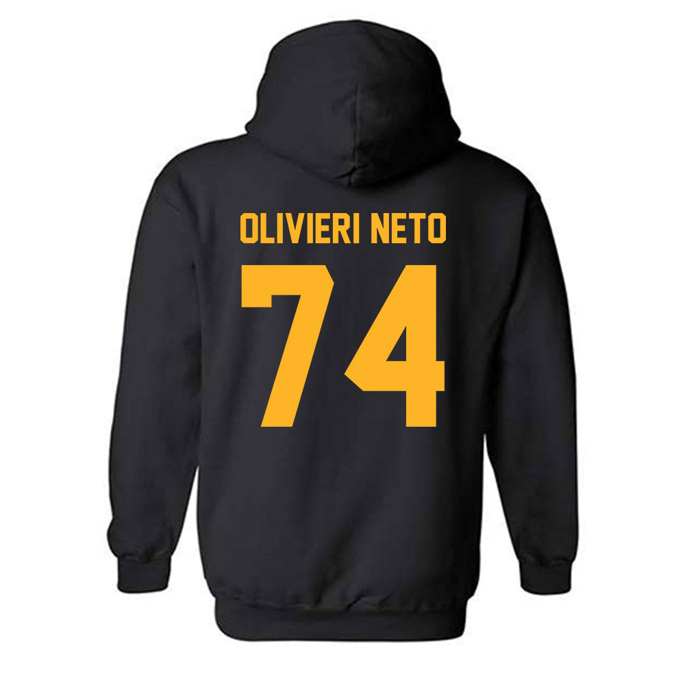 Pittsburgh - NCAA Football : Ernesto Olivieri Neto - Classic Fashion Shersey Hooded Sweatshirt-1