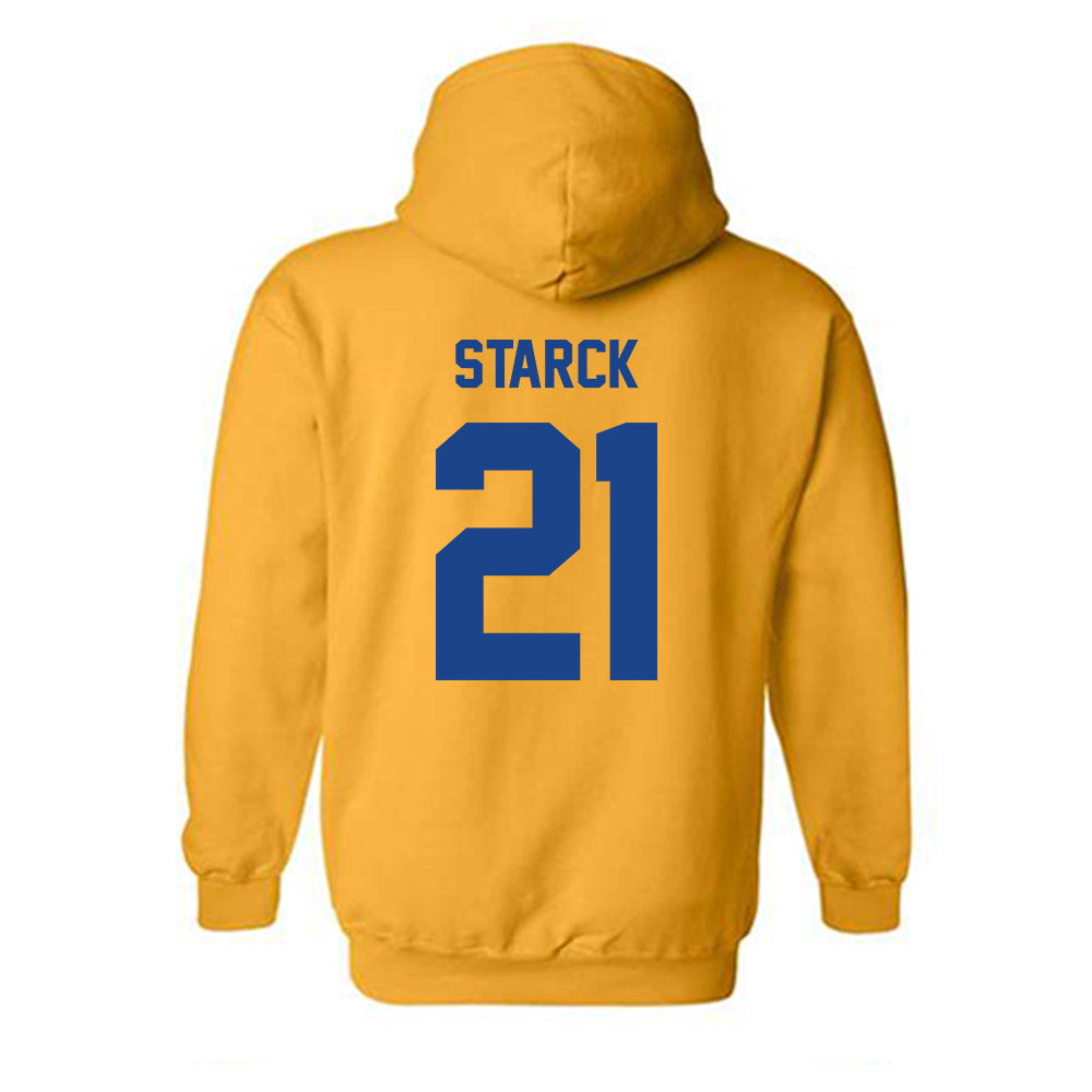 Pittsburgh - NCAA Women's Volleyball : Izzy Starck - Classic Shersey Hooded Sweatshirt-1