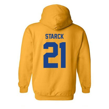 Pittsburgh - NCAA Women's Volleyball : Izzy Starck - Classic Shersey Hooded Sweatshirt-1