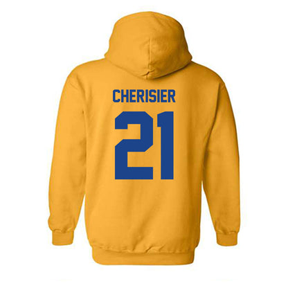 Pittsburgh - NCAA Women's Basketball : Andea Cherisier - Classic Shersey Hooded Sweatshirt-1