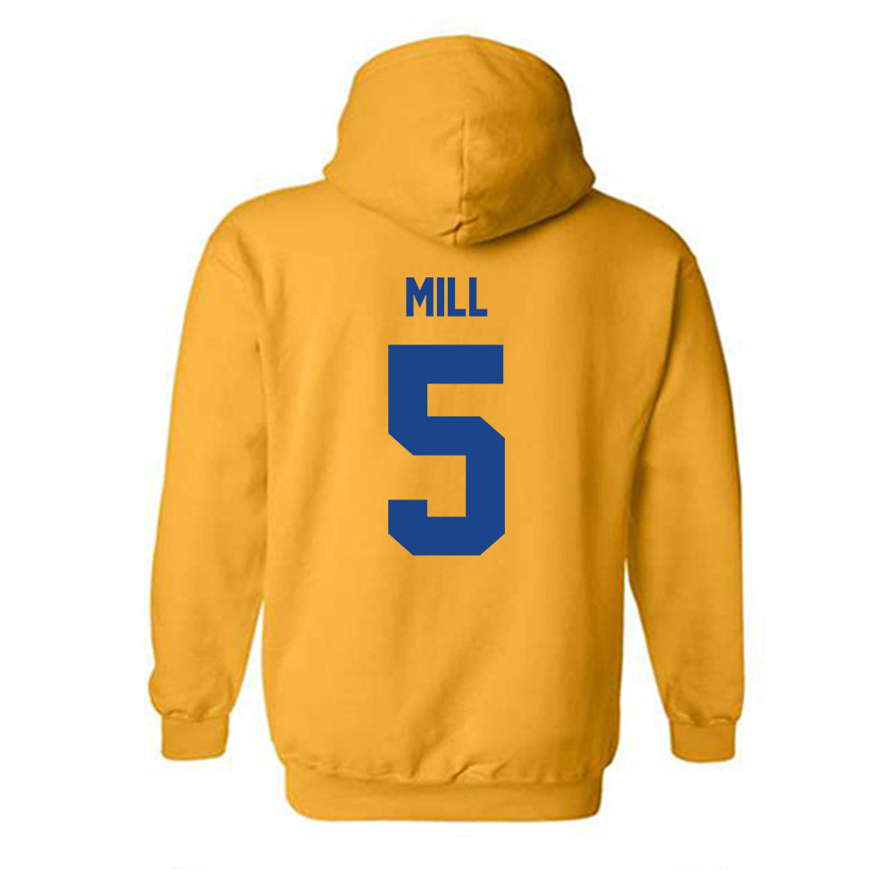 Pittsburgh - NCAA Women's Lacrosse : Madeline Mill - Classic Shersey Hooded Sweatshirt-1