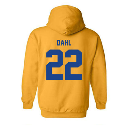 Pittsburgh - NCAA Men's Soccer : Lasse Dahl - Classic Shersey Hooded Sweatshirt-1