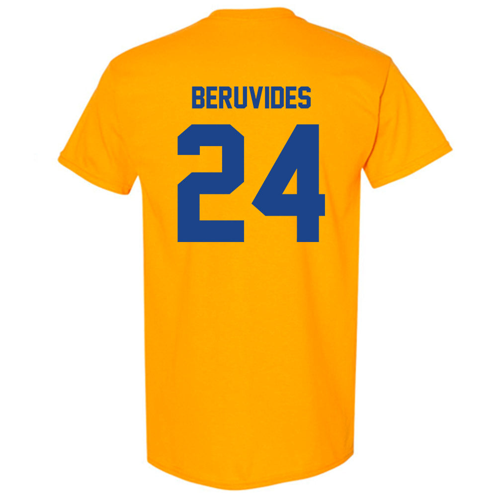 Pittsburgh - NCAA Baseball : Freddy Beruvides - Classic Shersey T-Shirt-1