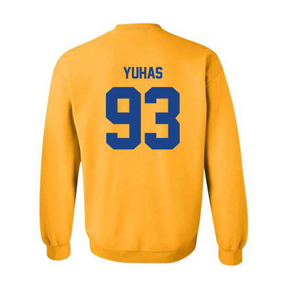 Pittsburgh - NCAA Football : Ty Yuhas - Classic Shersey Crewneck Sweatshirt-1