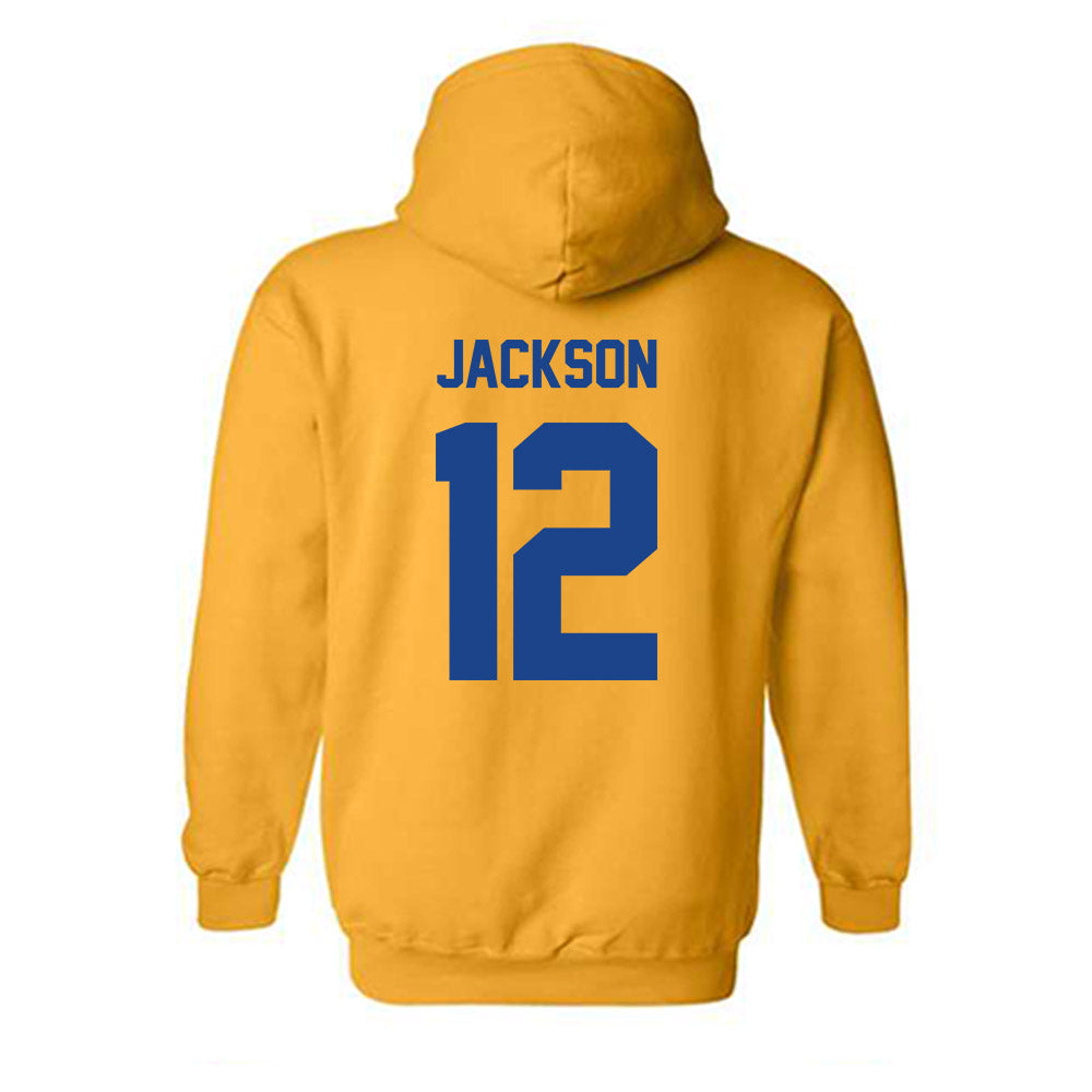 Pittsburgh - NCAA Football : Beau Jackson - Classic Shersey Hooded Sweatshirt-1