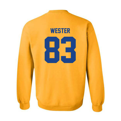 Pittsburgh - NCAA Football : Dylan Wester - Classic Shersey Crewneck Sweatshirt-1
