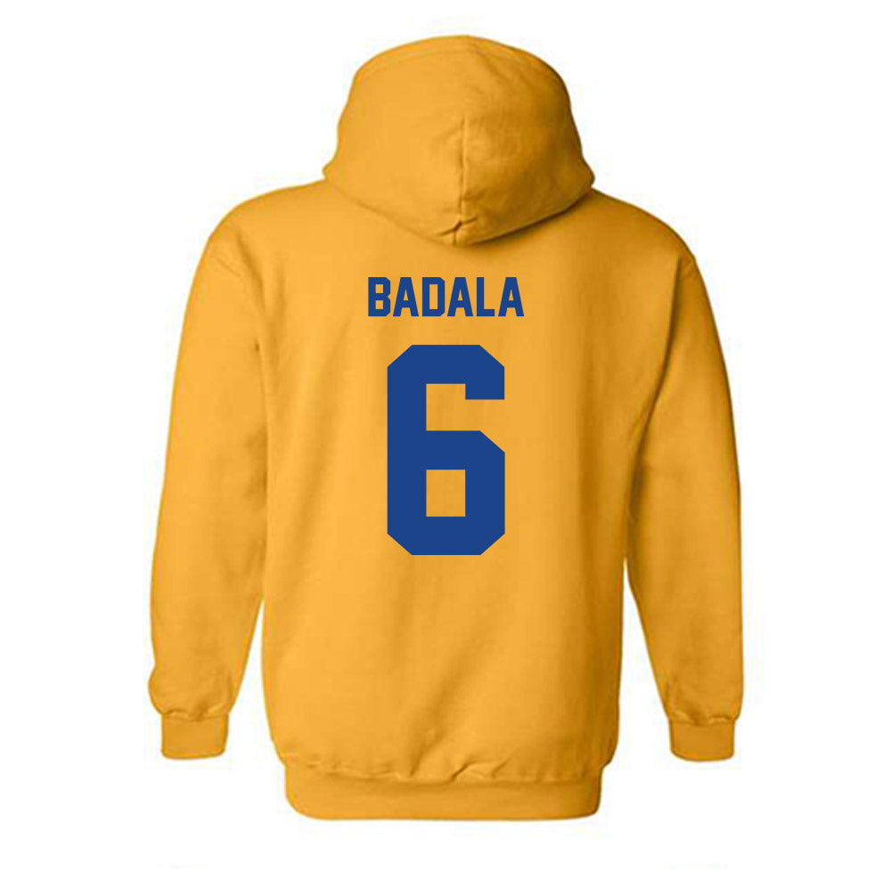 Pittsburgh - NCAA Baseball : John Badala - Classic Shersey Hooded Sweatshirt-1