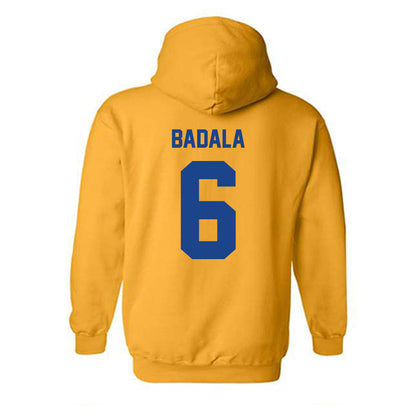 Pittsburgh - NCAA Baseball : John Badala - Classic Shersey Hooded Sweatshirt-1