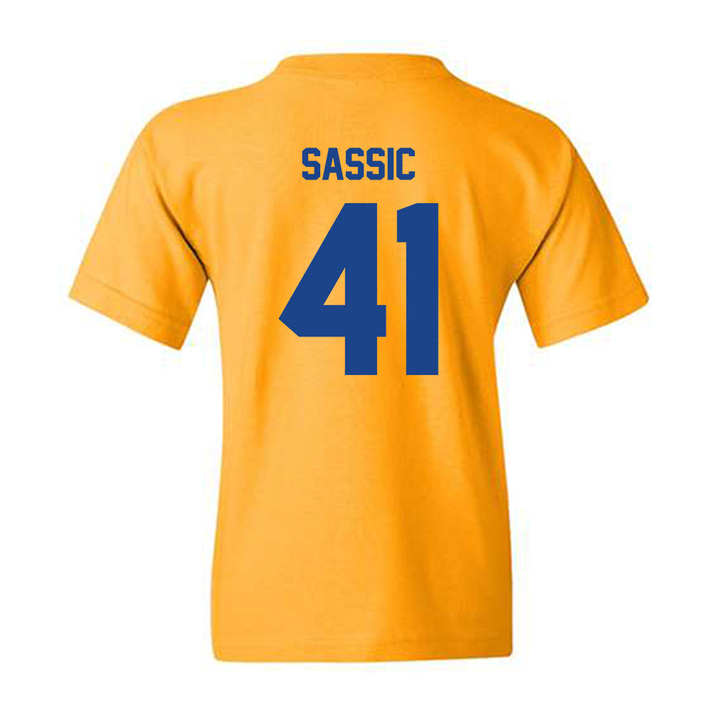 Pittsburgh - NCAA Football : Jake Sassic - Classic Shersey Youth T-Shirt-1