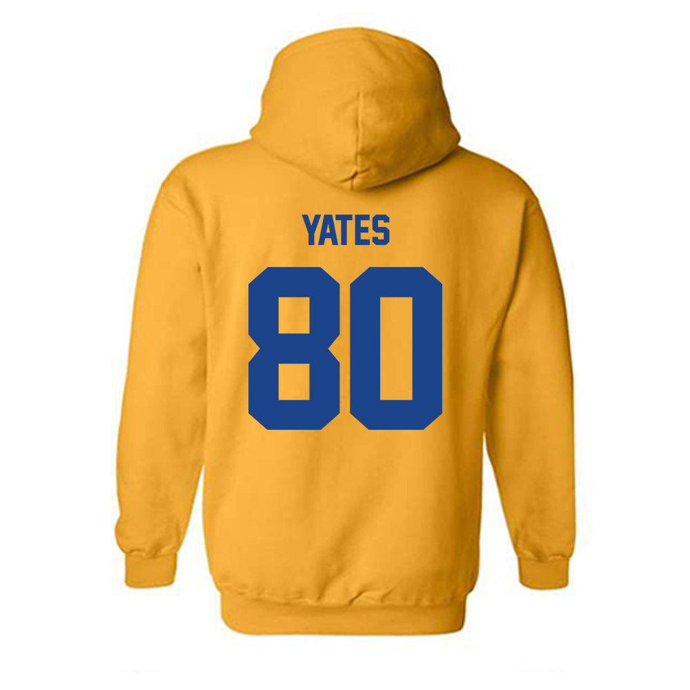 Pittsburgh - NCAA Football : Bryce Yates - Classic Shersey Hooded Sweatshirt-1