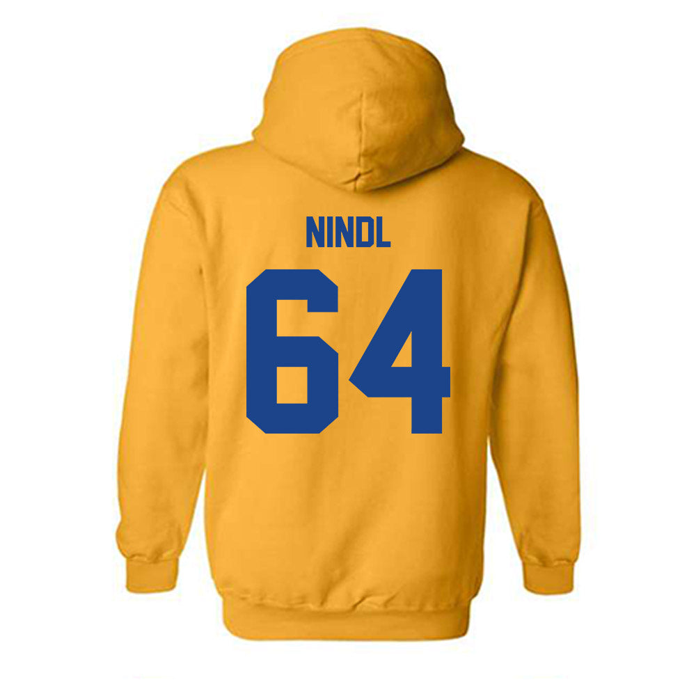Pittsburgh - NCAA Football : Joshua Nindl - Classic Shersey Hooded Sweatshirt-1