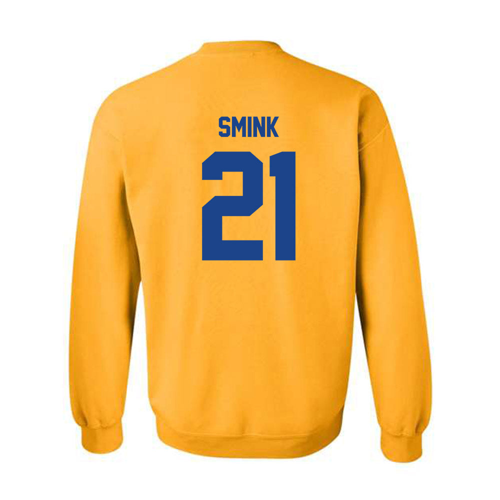 Pittsburgh - NCAA Baseball : Eddie Smink - Classic Shersey Crewneck Sweatshirt-1