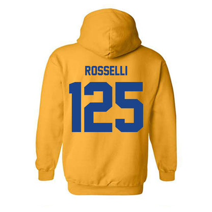 Pittsburgh - NCAA Wrestling : Jaxson Rosselli - Classic Shersey Hooded Sweatshirt-1