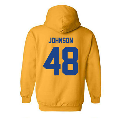 Pittsburgh - NCAA Football : Desmond Johnson - Classic Shersey Hooded Sweatshirt-1