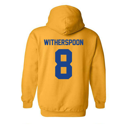 Pittsburgh - NCAA Men's Basketball : Omari Witherspoon - Classic Shersey Hooded Sweatshirt-1