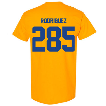 Pittsburgh - NCAA Wrestling : Caleb Rodriguez - Classic Shersey T-Shirt-1