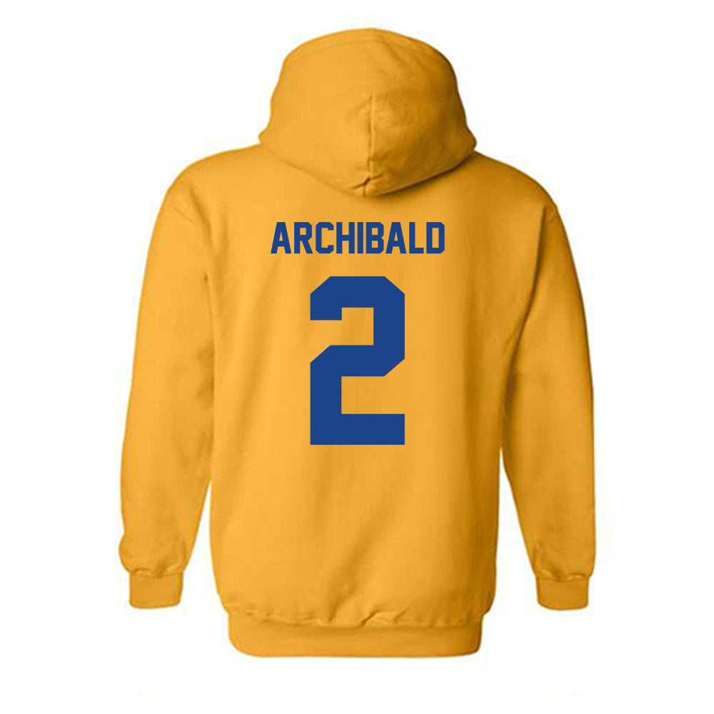 Pittsburgh - NCAA Women's Soccer : Mya Archibald - Classic Shersey Hooded Sweatshirt-1