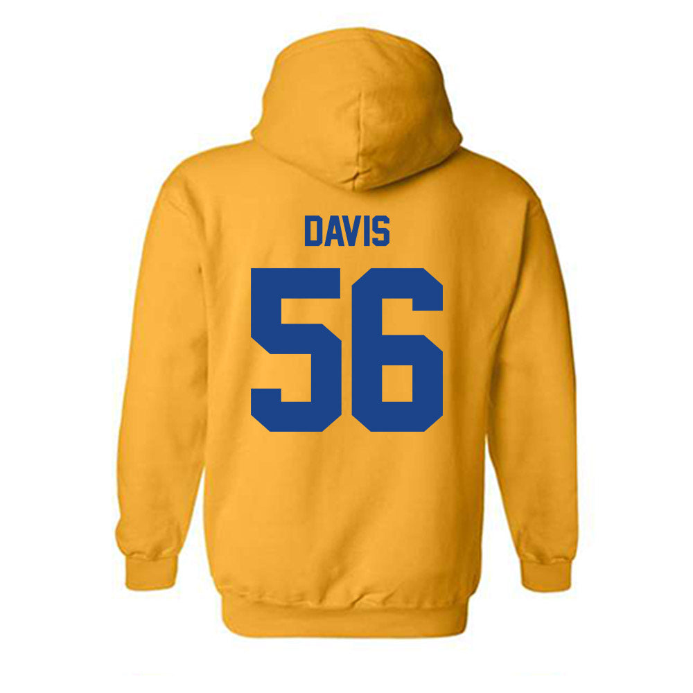 Pittsburgh - NCAA Football : Keylen Davis - Classic Shersey Hooded Sweatshirt-1
