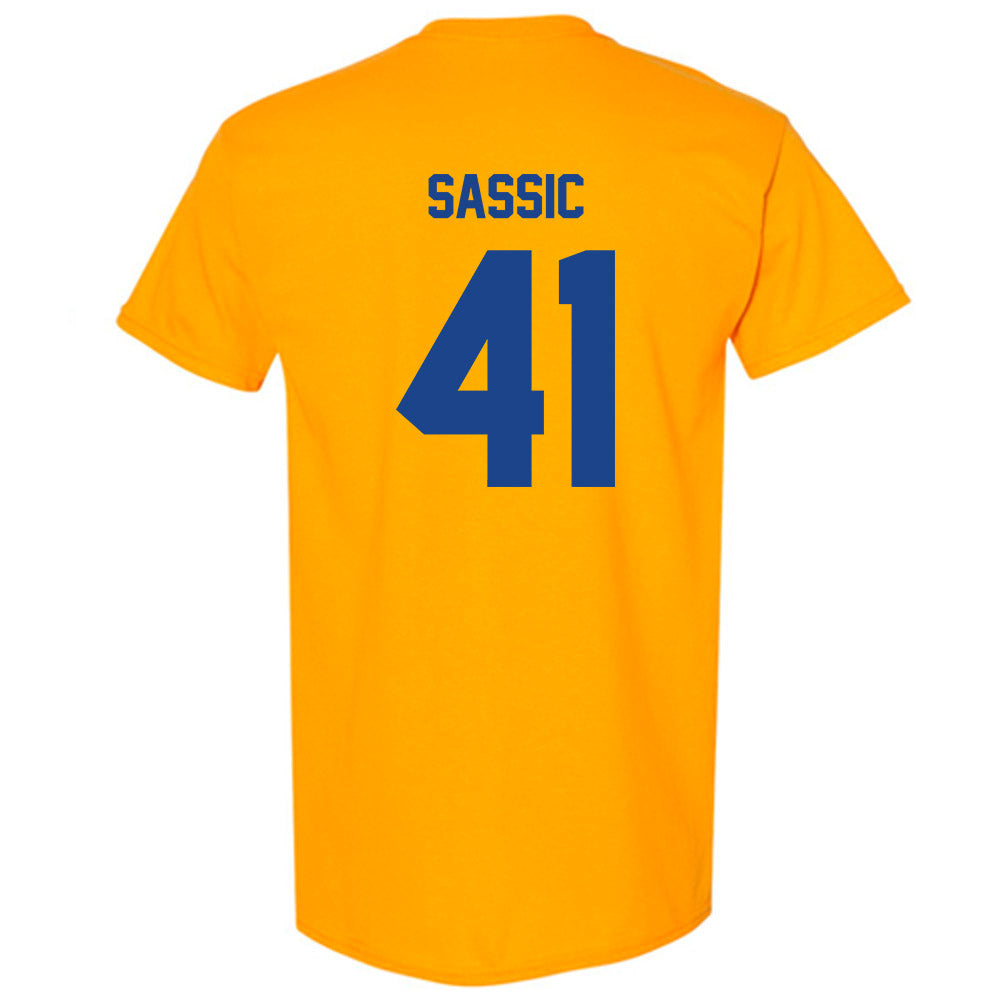 Pittsburgh - NCAA Football : Jake Sassic - Classic Shersey T-Shirt-1