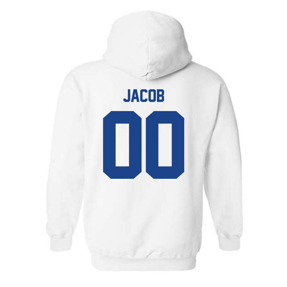 Pittsburgh - NCAA Baseball : Jordan Jacob - Classic Fashion Shersey Hooded Sweatshirt-1