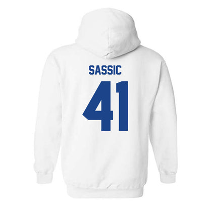 Pittsburgh - NCAA Football : Jake Sassic - Classic Fashion Shersey Hooded Sweatshirt-1