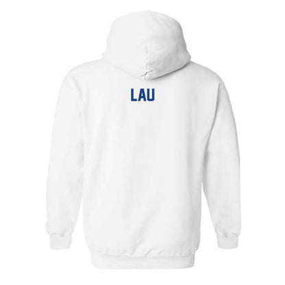 Pittsburgh - NCAA Women's Gymnastics : Ally Lau - Classic Fashion Shersey Hooded Sweatshirt-1
