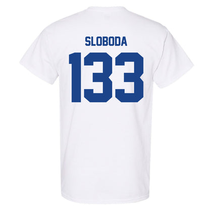 Pittsburgh - NCAA Wrestling : Santino Sloboda - Classic Fashion Shersey T-Shirt-1
