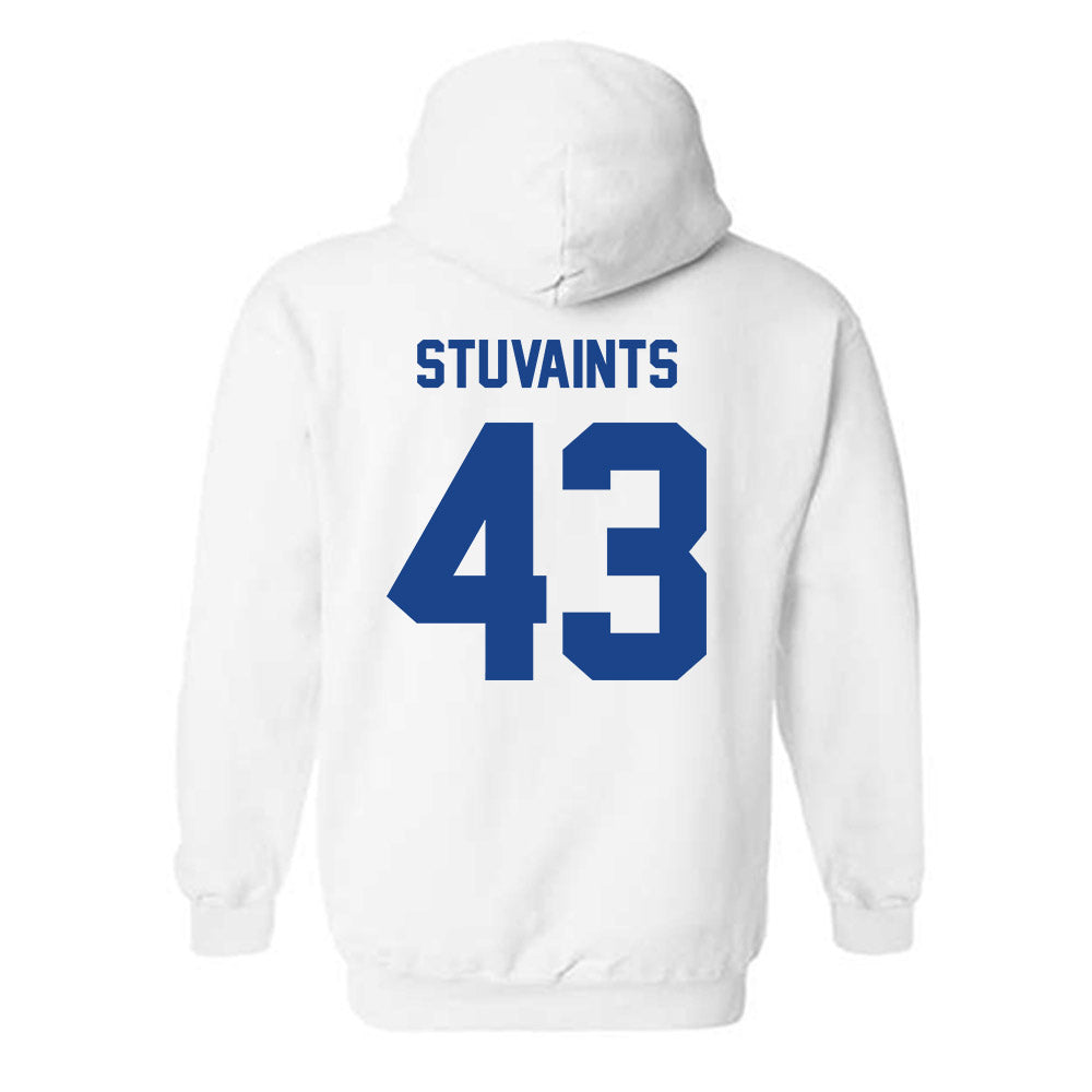 Pittsburgh - NCAA Football : Valdez Stuvaints - Classic Fashion Shersey Hooded Sweatshirt-1