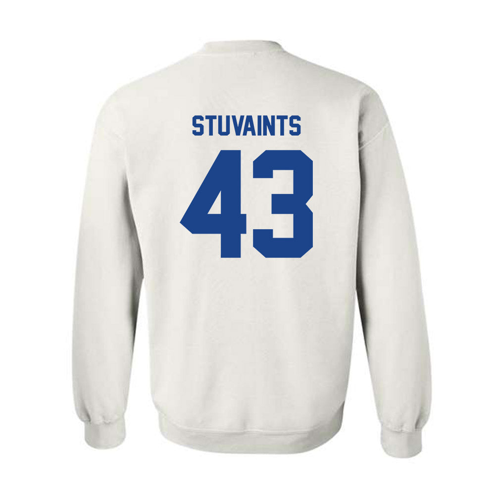 Pittsburgh - NCAA Football : Valdez Stuvaints - Classic Fashion Shersey Crewneck Sweatshirt-1