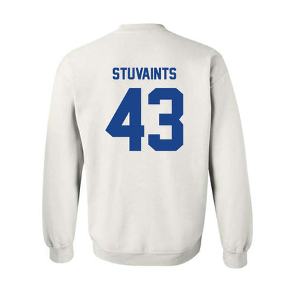 Pittsburgh - NCAA Football : Valdez Stuvaints - Classic Fashion Shersey Crewneck Sweatshirt-1