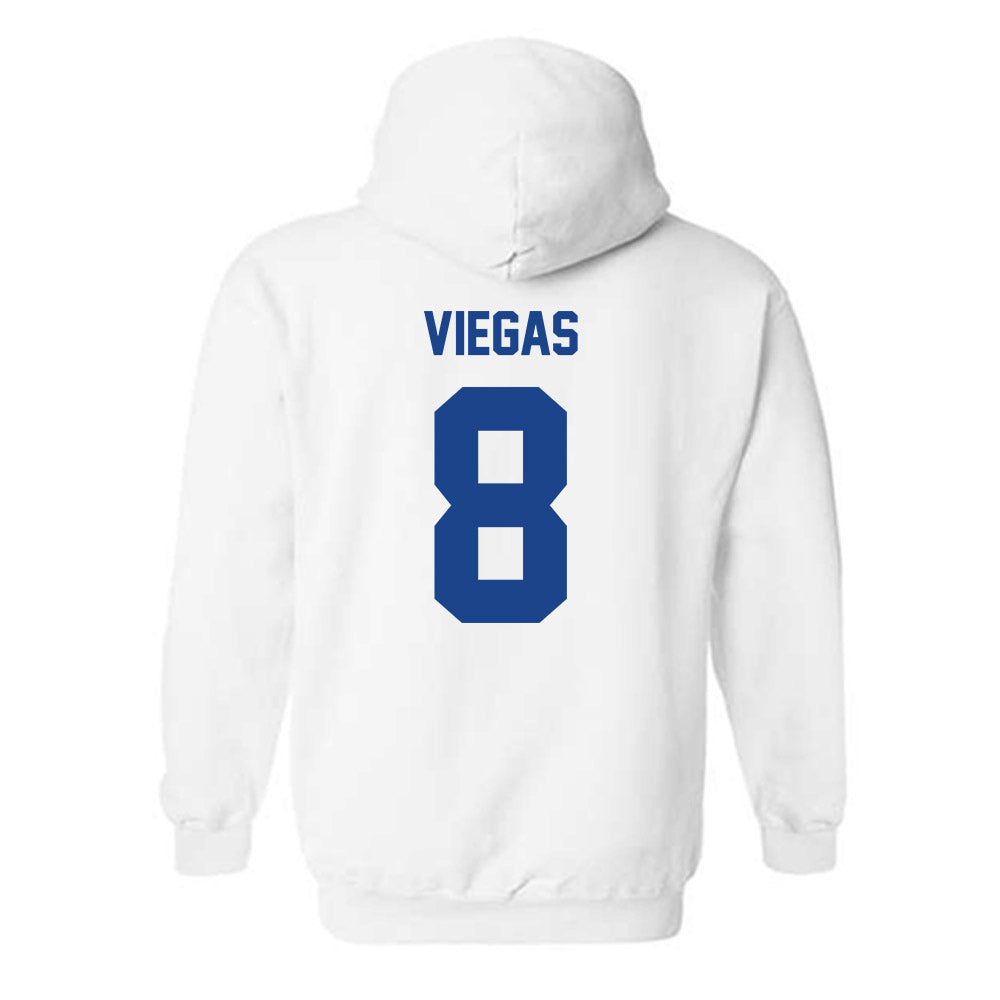 Pittsburgh - NCAA Women's Basketball : Carla Viegas - Classic Fashion Shersey Hooded Sweatshirt-1